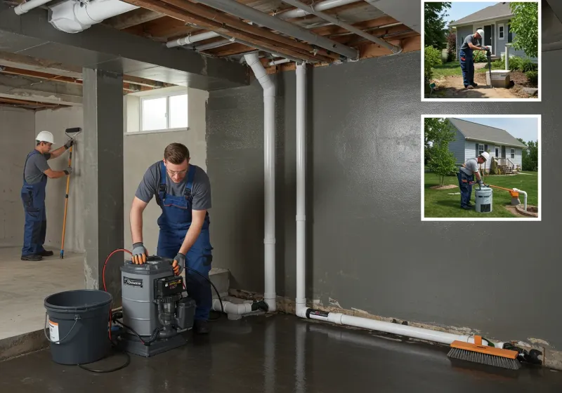 Basement Waterproofing and Flood Prevention process in Clay County, GA